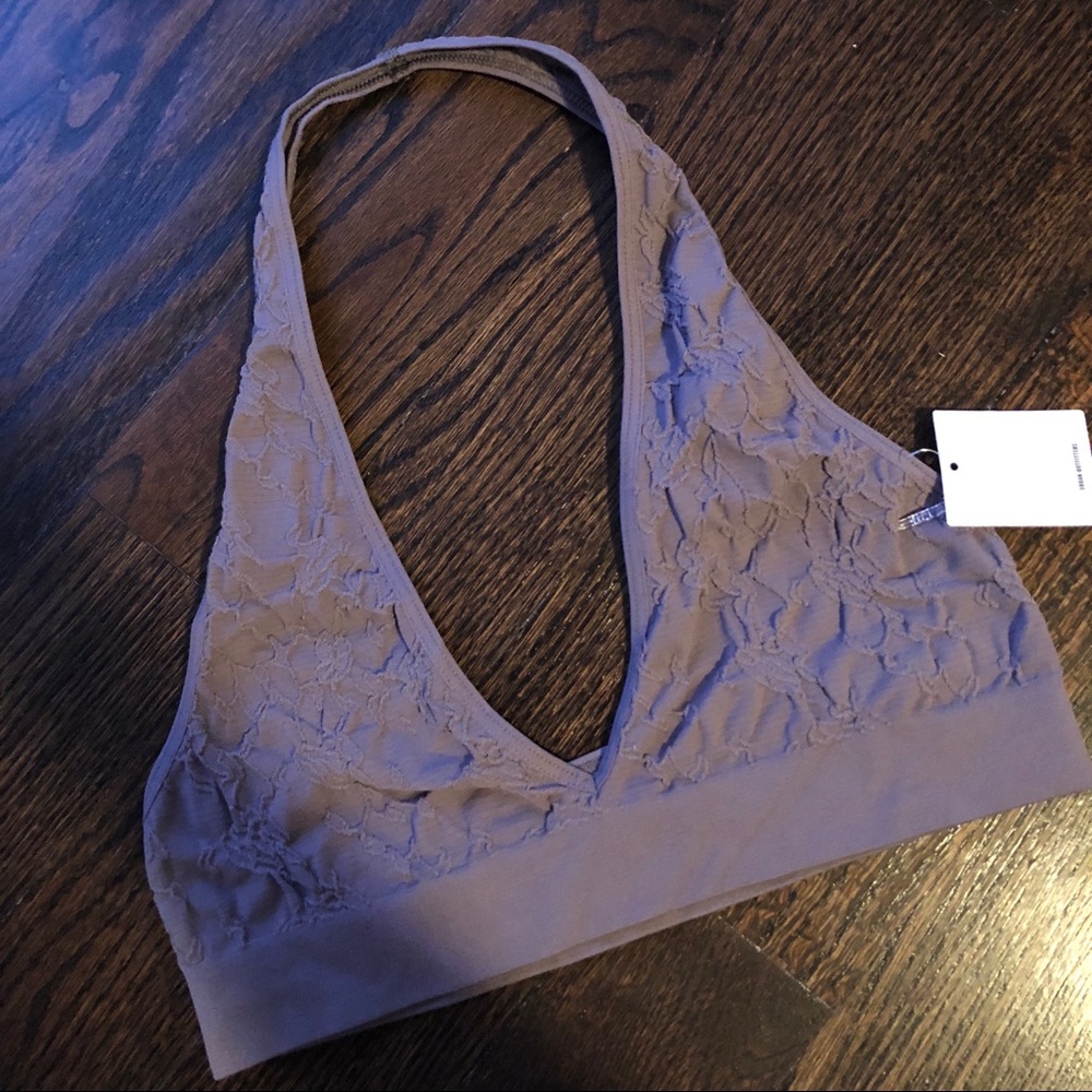 Gray bralette